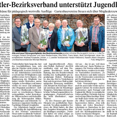 Mitgliederversammlung in Plattling am 18.02.2017